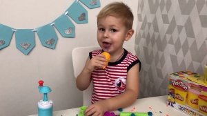 Играем в Плей до/ Обзор набора Play doh “готовим мороженое»