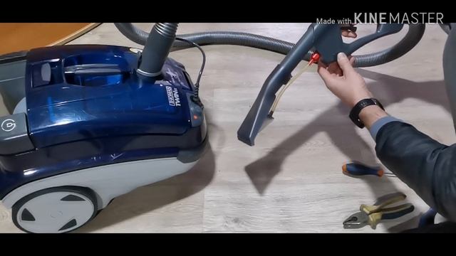 Ремонт пылесоса Thomas Twin T2. Не работает подача воды