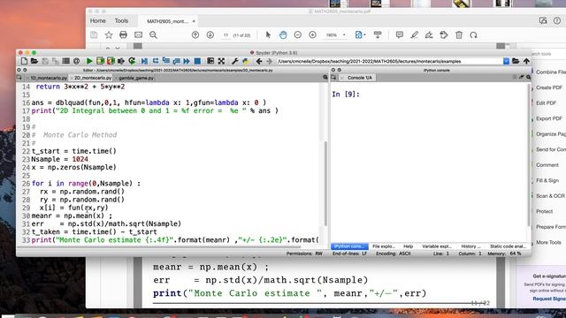 Introduction to Monte Carlo methods смотреть онлайн