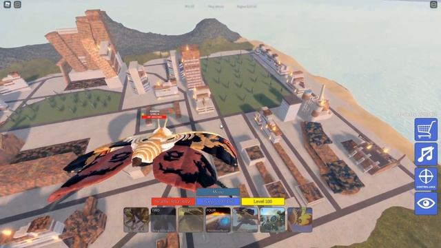 How Strong Is MAX HEISEI MOTHRA? - Roblox Kaiju Universe смотреть онлайн