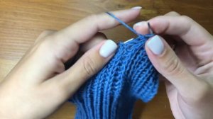 Очень простая повязка на голову спицами.Подробный МК! Повязка английской резинкой #вязаниеспицами