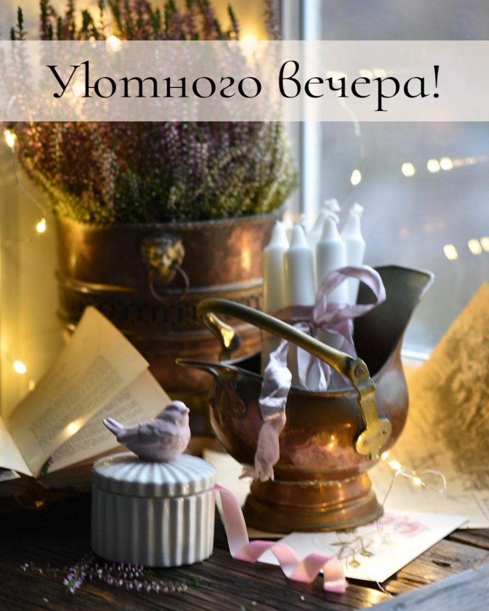 Уютный вечер цитаты