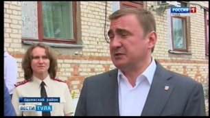 Алексей Дюмин посетил интернат для инвалидов в селе Николо-Жупань 