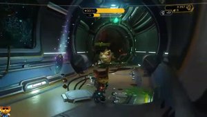 Игра Ratchet & Clank Часть 10. Ретчет и Кланк на ПС4.