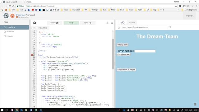 Introduktion til repl.it смотреть онлайн