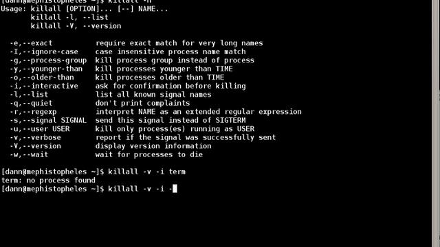 Linux in the Shell Ep 21 - killall смотреть онлайн