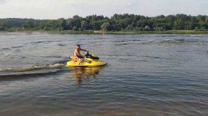 Bombardier Sea Doo XP ride on river