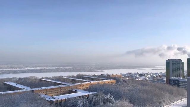 ЖК "Атлант Сити" виды из окна (Нижний Новгород) смотреть онлайн