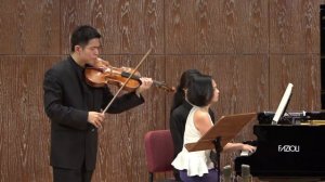 Brahms Sonata for Viola and Piano op.120 No.1 1st mov. Scott Lee, viola PeiYao Wang, piano