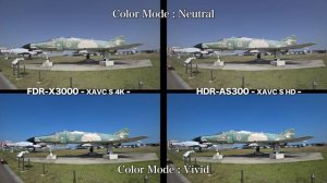 SONY Action Camera comparison FDR-X3000 vs HDR-AS300