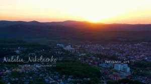 Горячий Ключ, Краснодарский Край. Обзор с коптера.