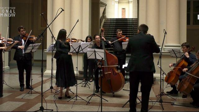Vitaly VYSHYNSKY   Flies' Funeral   Olha TISHCHENKO  violin  &  Denys MARKEVYCH  contrabass смотреть онлайн