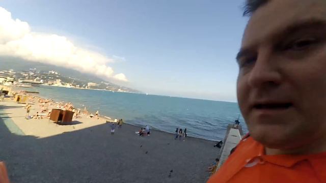 Не приезжайте в Ялту! #2 Новая набережная Ялты от Ореанды направо. Крым, июнь 2019
