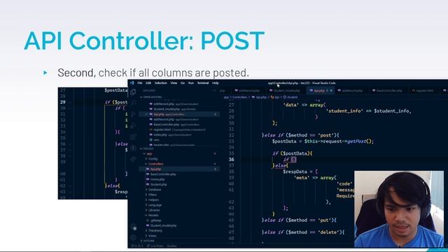 CodeIgniter 4 CRUD - Part 7 API Endpoint