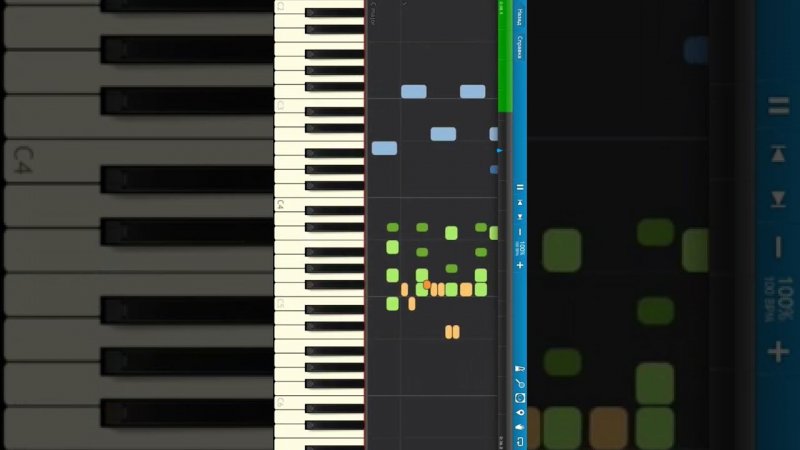 Песенка Винни Пуха #shorts #pianotutorial #synthesia #synth