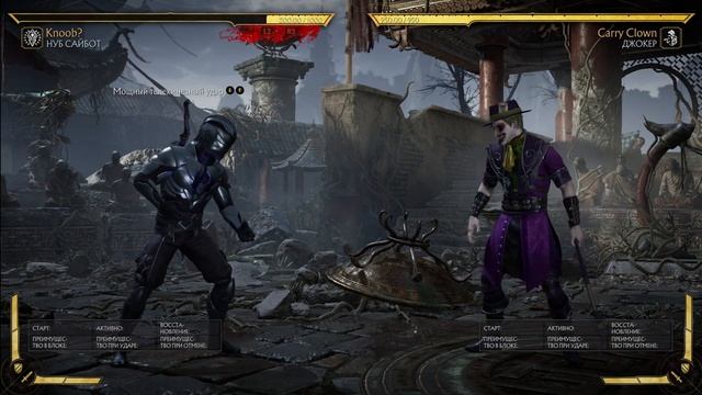 Гайд на Нуба Сайбота (Noob Saibot) часть 1. Разбор персонажа и тактики в Mortal Kombat 11.