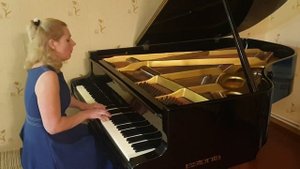 М.Кажлаев.Песня без слов.-8.(Миниатюры для фортепиано.1958 г.)/Анна Горьева.