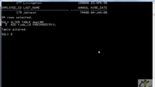 04-Oracle SQL- Creating and managing Tables