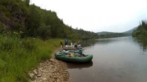 Рыбалка. Сплав по реке Мана. Сибирь. Большой Унгут. Журжул. Береть. Щука. Уха. Жарим рыбу