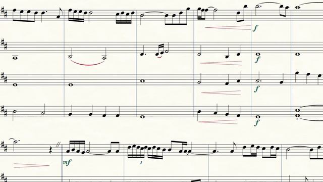 Gabriels Oboe String Quartet Arrangement