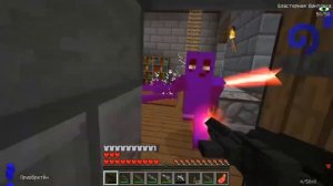 СИНИЙ РАДУЖНЫЙ ДРУГ СЪЕЛ МОЮ ДОЧКУ КСЮШУ В МАЙНКРАФТ Rainbow Friends MINECRAFT