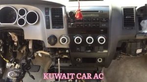 toyota sequoia ac evaporator core  replacement