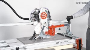 RAIMONDI | ZOE wet saw machine | Segatrice ad acqua ZOE