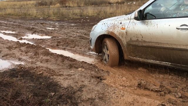 Калина с самоблоком против липкой грязи смотреть онлайн