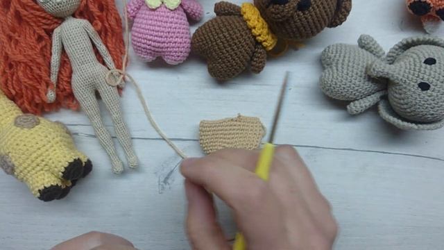 4. Уроки амигуруми: Как сделать убавку крючком в схеме вязаных игрушек смотреть онлайн