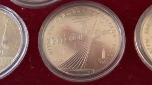 Набор монет Олимпиада-80