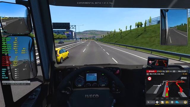 EURO TRUCK SIMULATOR 2 RTX 2060 SUPER + RYZEN 5 5600G | 1080P MAX SET ULTRA смотреть онлайн