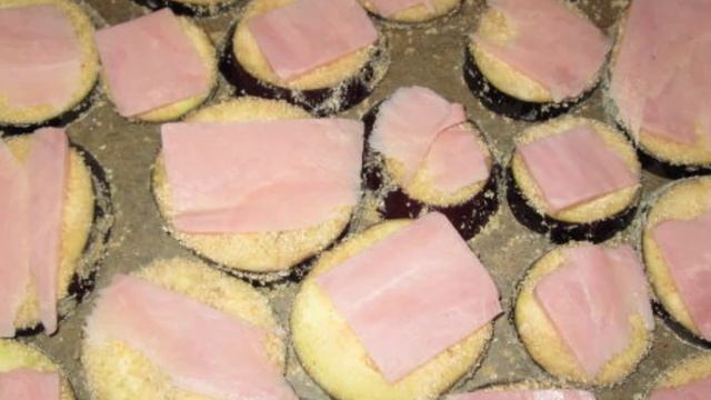 “Бутерброды” из БАКЛАЖАНОВ. Горячая закуска. смотреть онлайн