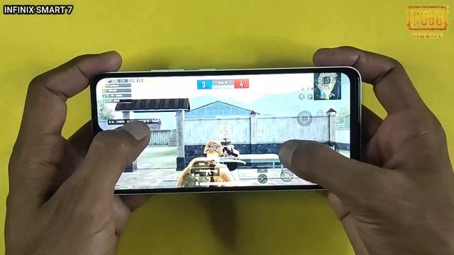 Infinix Smart 7 Game Play | Pubg Mobile, Graphics And Gyro Test, Helio A22 SoC