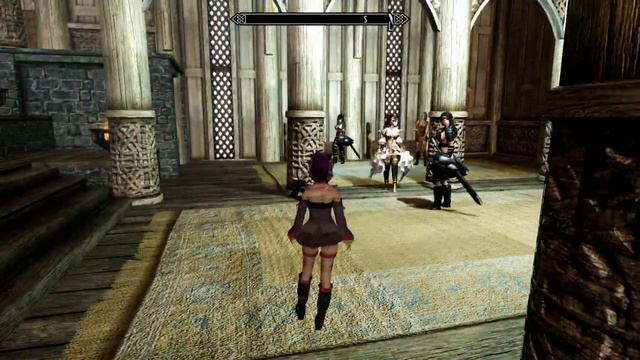 Skyrim: Princess Liliana and Bodyguards Twins: Cailyn & Kensley Followers (Versión 1.03) смотреть онлайн