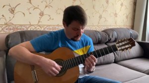 Семиструнная гитара. "Степь да степь кругом"