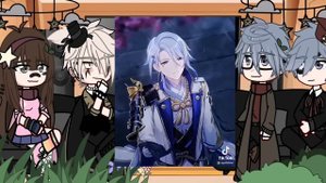 Gravity falls react to dipper as ayato kamisato|Billdip|Part 3|??/??/??|Emma-pines