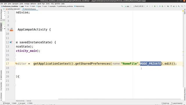 Android Studio 5: SharedPreferences смотреть онлайн