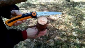 Пила fiskars sw 73. Обзор , тест.