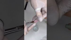 Выкладка материала ,акрил гель ,укрепление ногтей на верхние формы