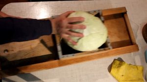 Попытка использовать шинковку для капусты