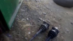 Поломка заднего привода Тойота Кариб