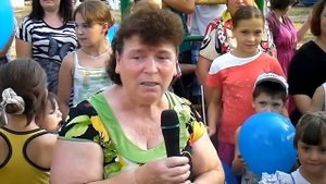 Открытие детской площадки в Тарутино