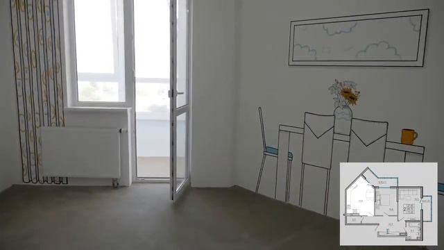 Экскурсия по квартире 71 м2 в ЖК Облака