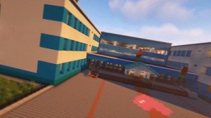 Майнкрафт карта школы  #майнкрафт