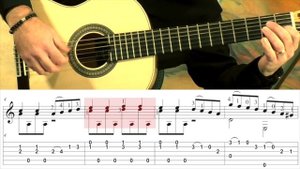 ALLEGRETTO IN A MINOR - Carulli - Full Tutorial with TAB - Fingerstyle Guitar