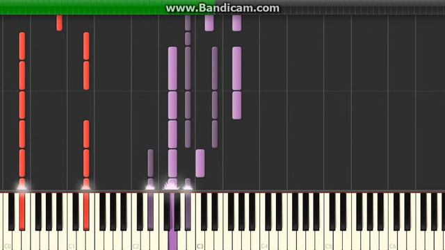 Synthesia 50% Speed Calvin Harris ft. Ellie Goulding - I Need Your Love смотреть онлайн