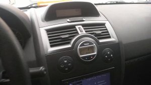 Подрулевой переключатель Рено Меган 2+ китайская 2din магнитола