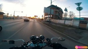 Suzuki GSF400 Bandit & HONDA CB919. Что такое езда на мотоцикле? Прохват по вечернему городу.