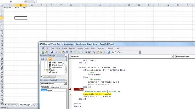 Basic Report Writing In Excel VBA - How to Take 2 Seconds Rather Than Time Consuming Formulas смотреть онлайн