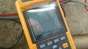 Форма синуса с бензогенератора